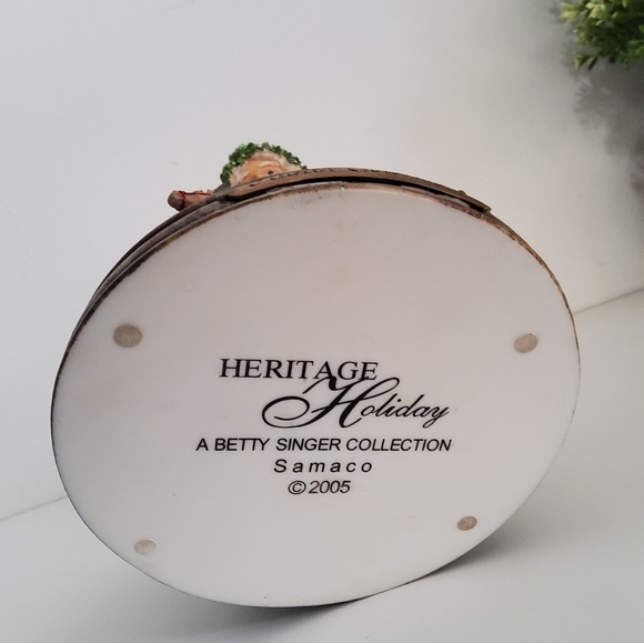Vintage Heritage Holiday A Betty Singer Collection Samaco Santa Claus - Picture 7 of 7